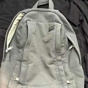 Jack Spade New York Charcoal Gray Nylon Backpack Pre- owned